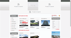 Desktop Screenshot of imobiliariaalianca.com.br